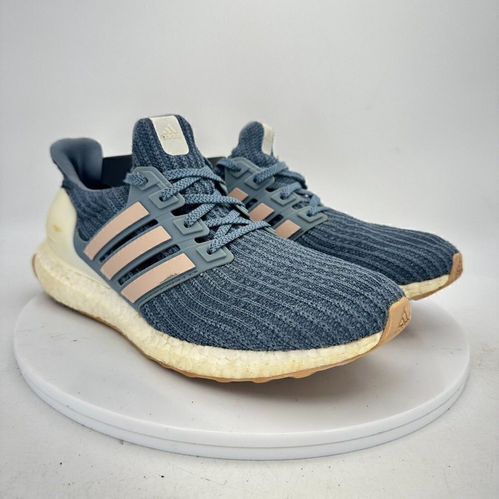 Adidas Ultraboost Blue Pink Women Running Sneaker Shoes BB6493 Size 8.5 - Picture 4 of 13
